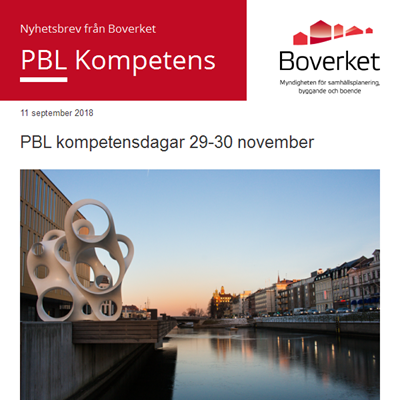 Boverkets PBL Kompetens September 2018