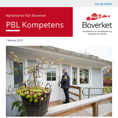 Boverkets PBL Kompetens Februari 2019