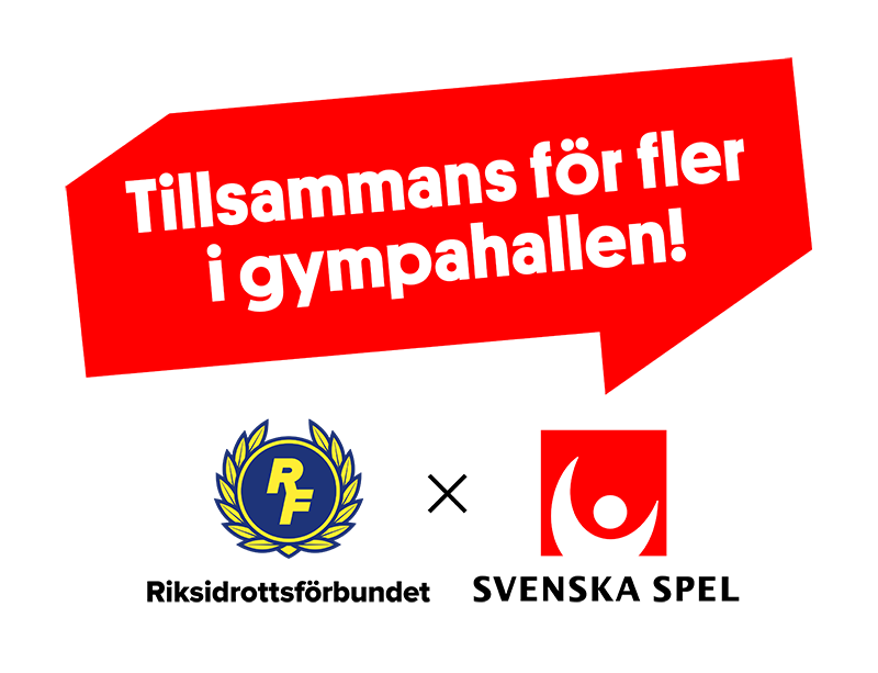 Tillsammans för fler i rörelse, Riksidrottsförbundet, Svenska Spel, Svensk Gymnastik