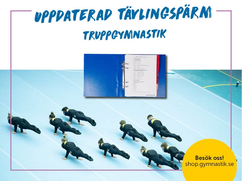 Tävlingspärm, Truppgymnastik, Svensk Gymnastik