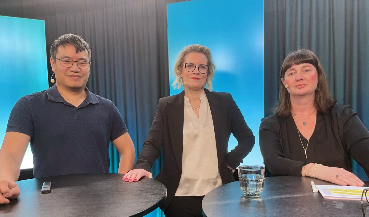 David Spak, Jessica Ståhl, Josefin Nörby Alfort. 