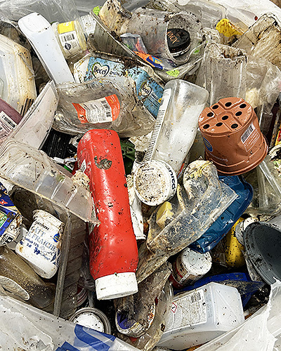 plastförpackningar av olika slag