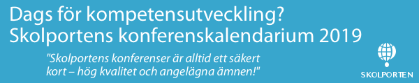 Annons Skolportens konferenskalendarium 2019